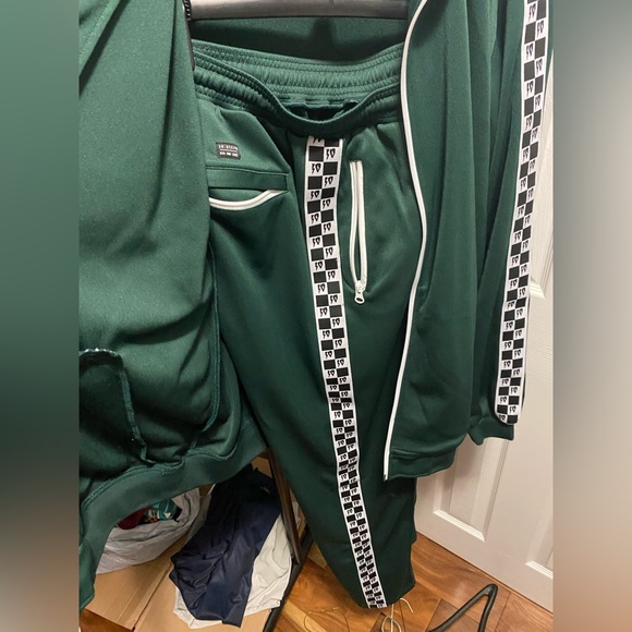 10.Deep - Checkered Flag Track Suit Set green XL - Picture 5 of 8